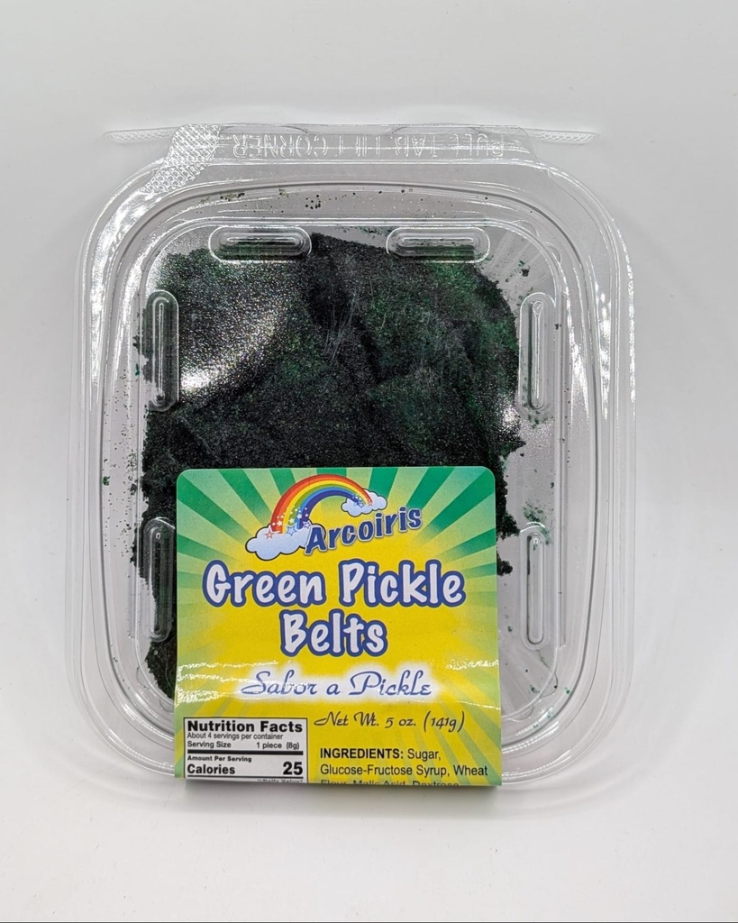 GREEN PICKLE BELTS TUB 24CT